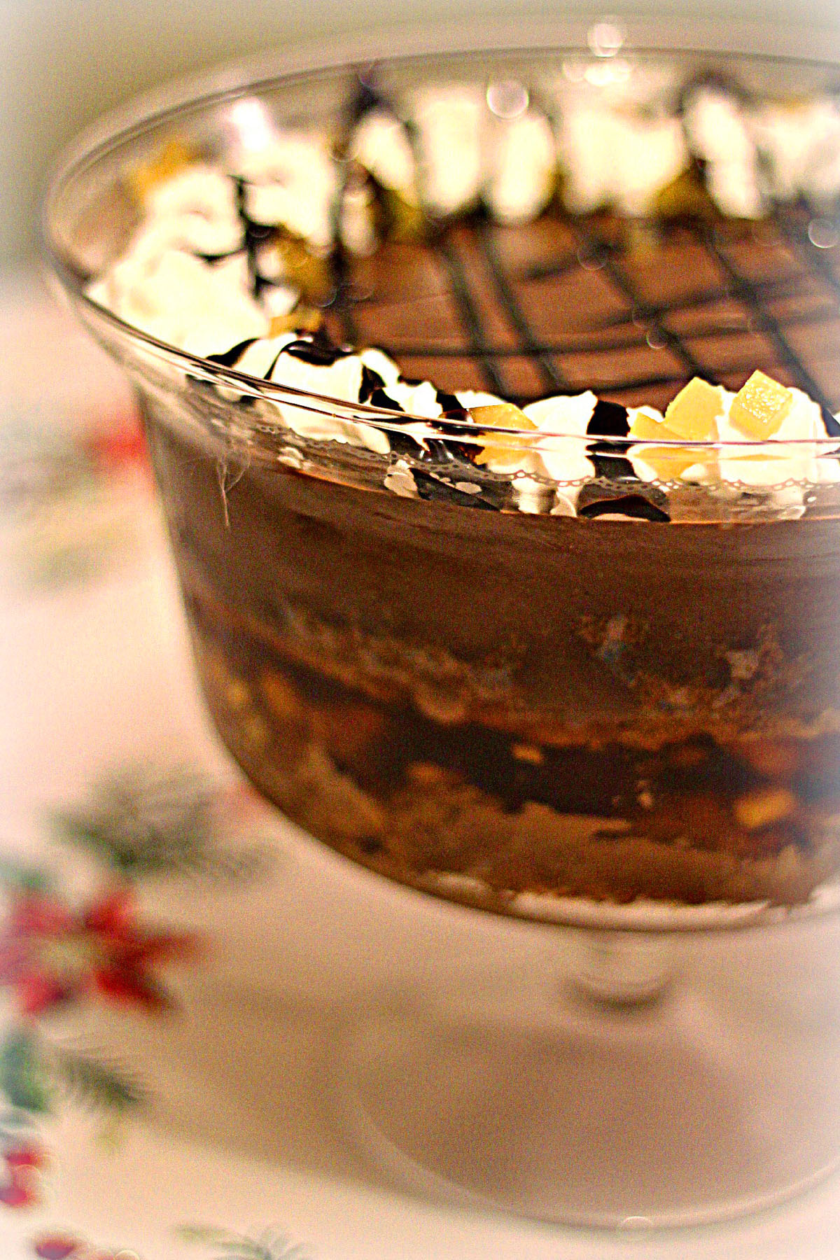 Dark Chocolate, Orange and Ginger Trifle - Supper in the Suburbs
