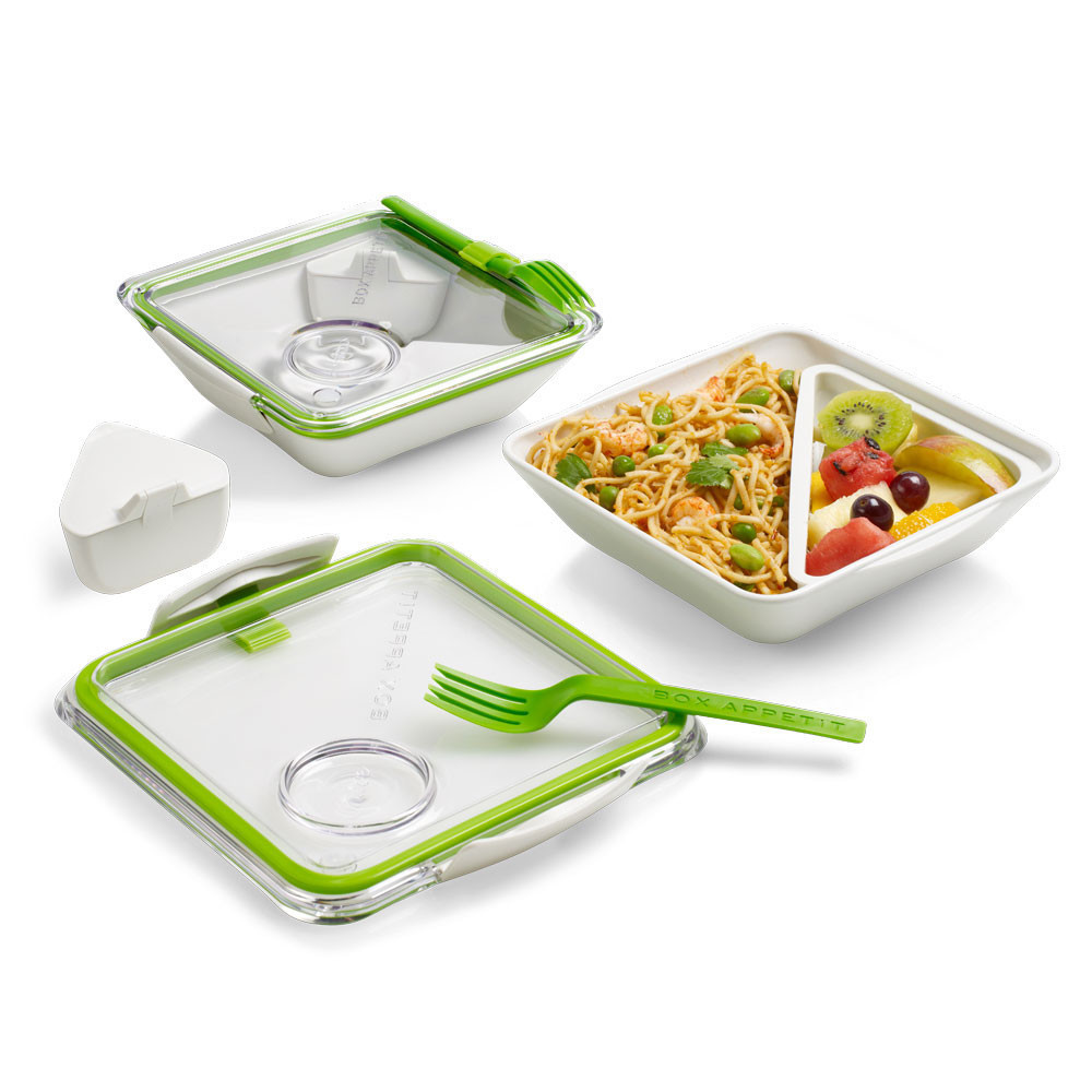 1pc Lunch Case Nützliches Geschirr Geteilte Fächer Reisbox für Erwachsene 