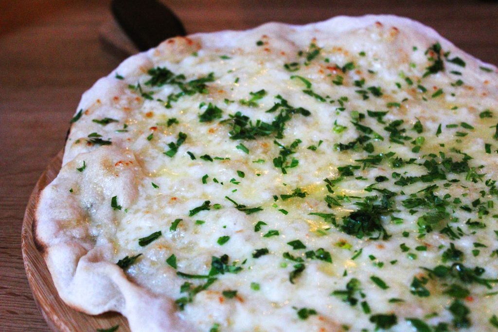 Garlic pizza bread - The Stable, Whitechapel