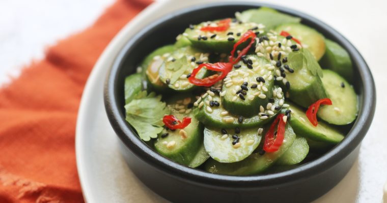 Asian Pickled Cucumber Salad