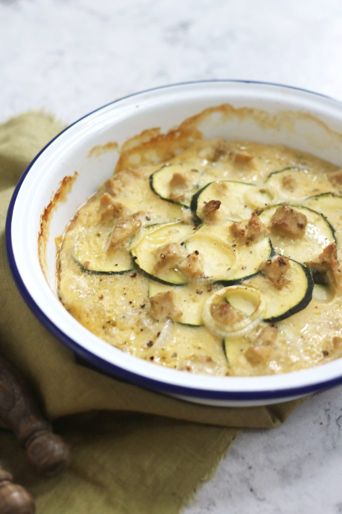 Courgette and Feta Bake