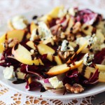 Salads are for winter too check out this Griddled Chicory Apple and Stilton Salad recipe