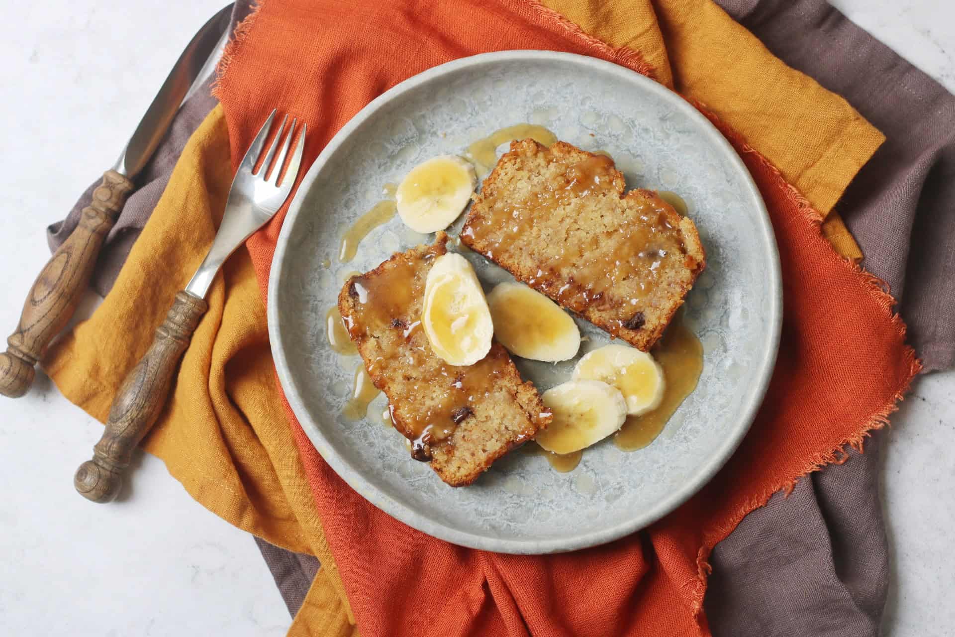 Bonfire Banoffee Bread