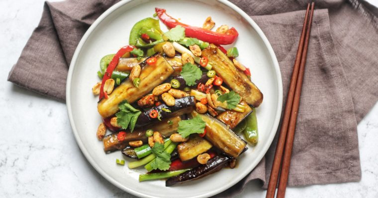Hot and Sour Aubergines