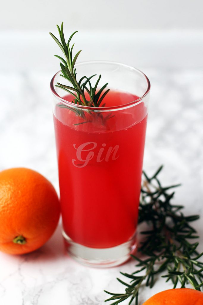 Blood Orange and Gin Fizz a fun and fruity seasonal cocktail. Get the recipe at Supper in the Suburbs!