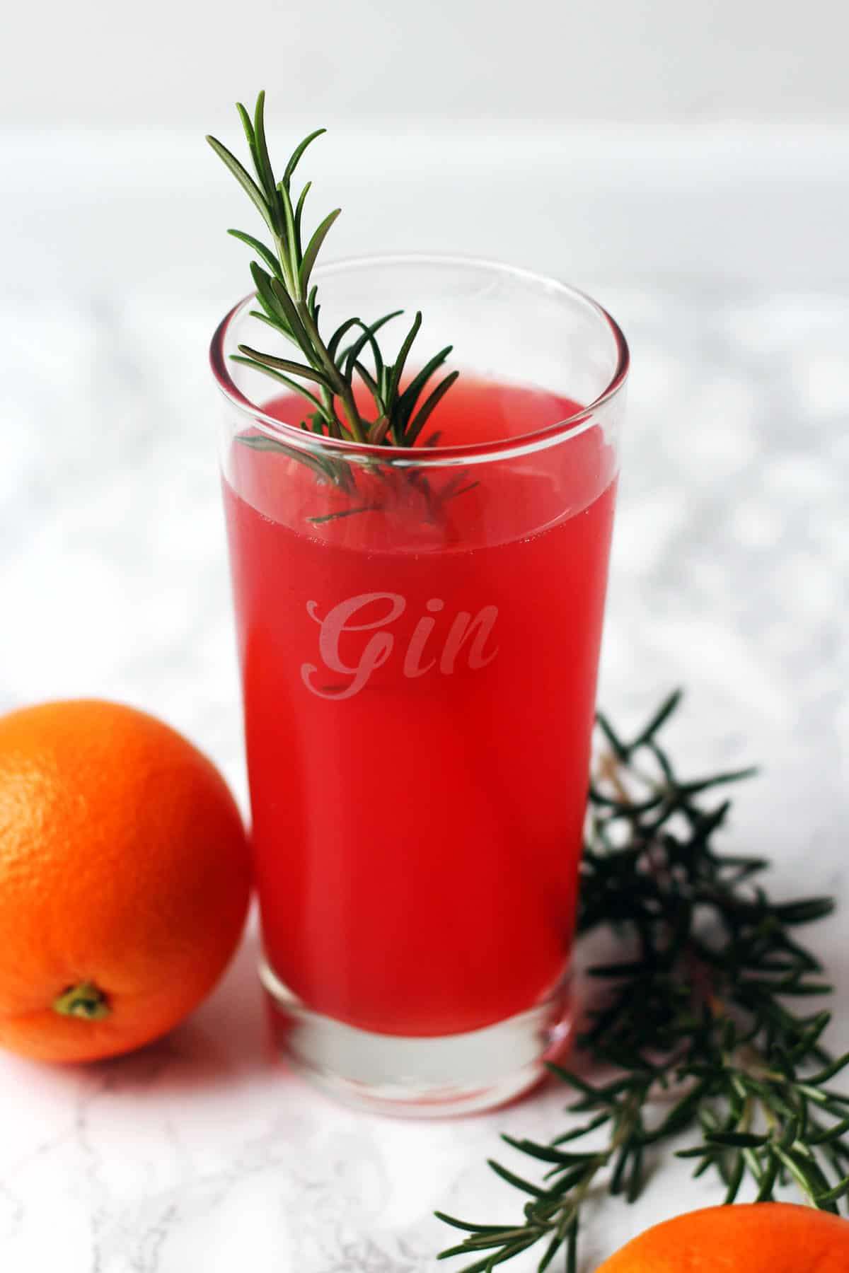 Blood Orange Gin Fizz