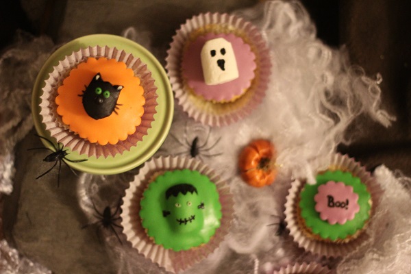 Halloween Character Cupcakes