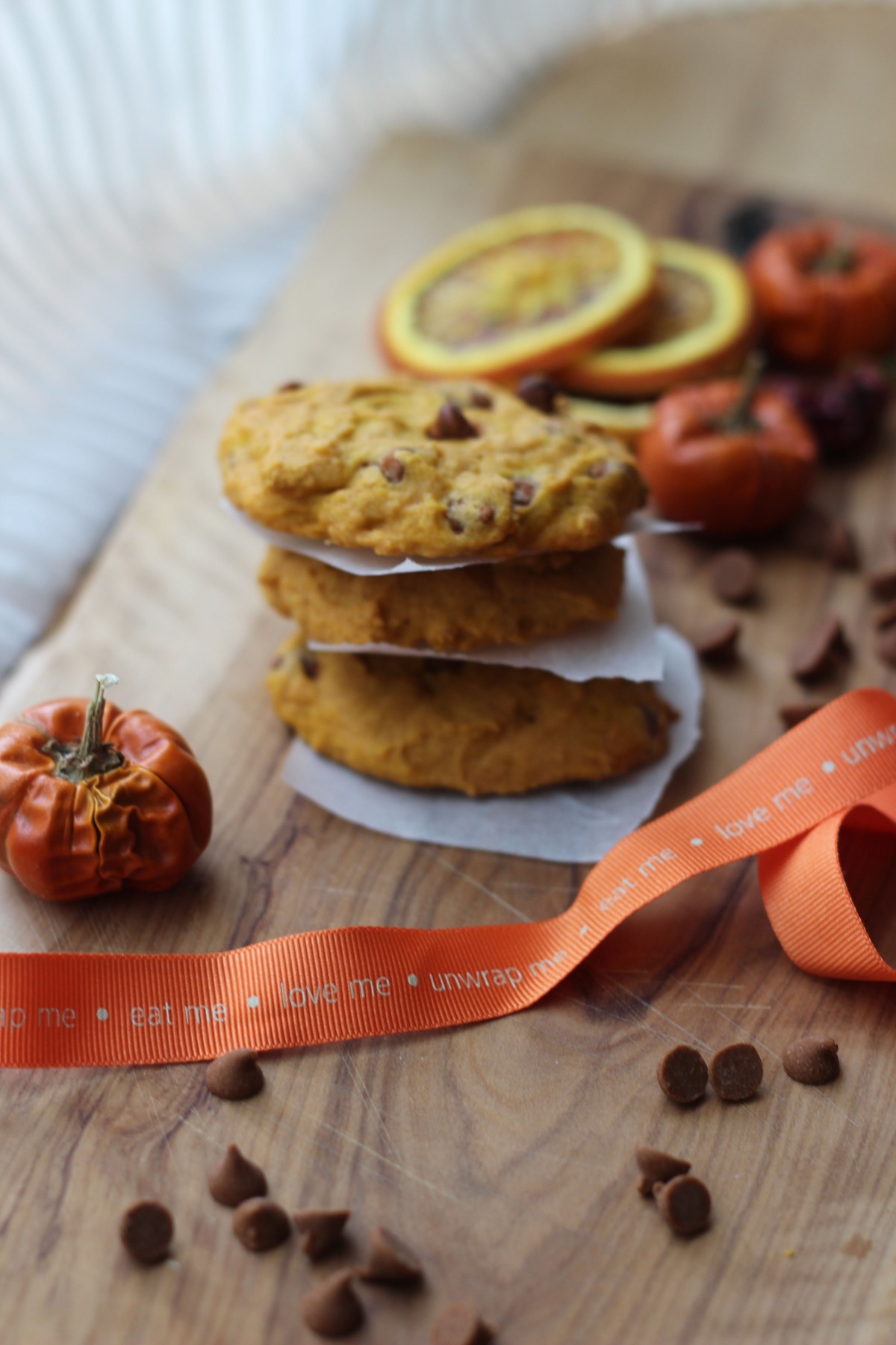 Chewy Pumpkin Cookies