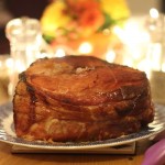 Bourbon Glazed Ham