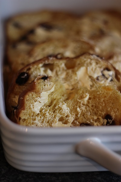 Mincemeat Bread and Butter Pudding
