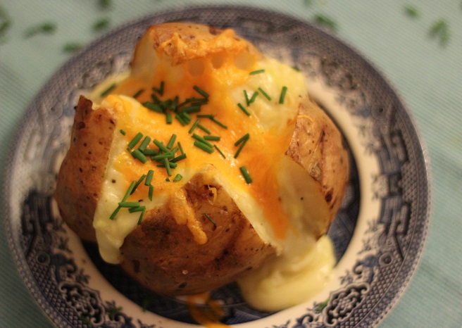 Ultimate Baked Potato with Cheese