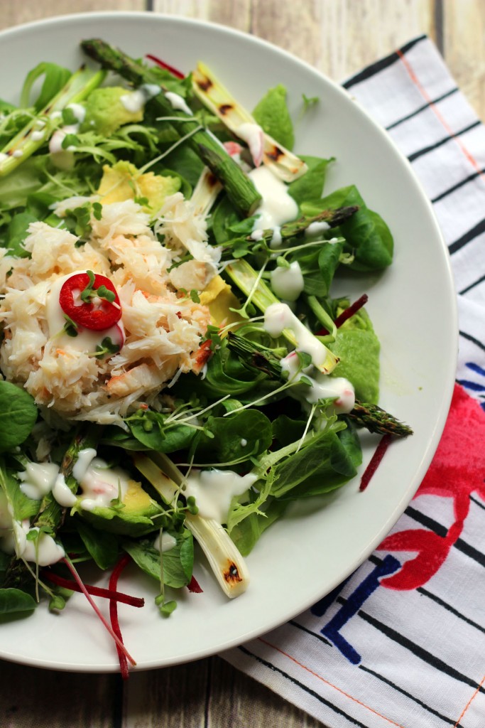 Crab and Avocado Salad from Supper in the Suburbs