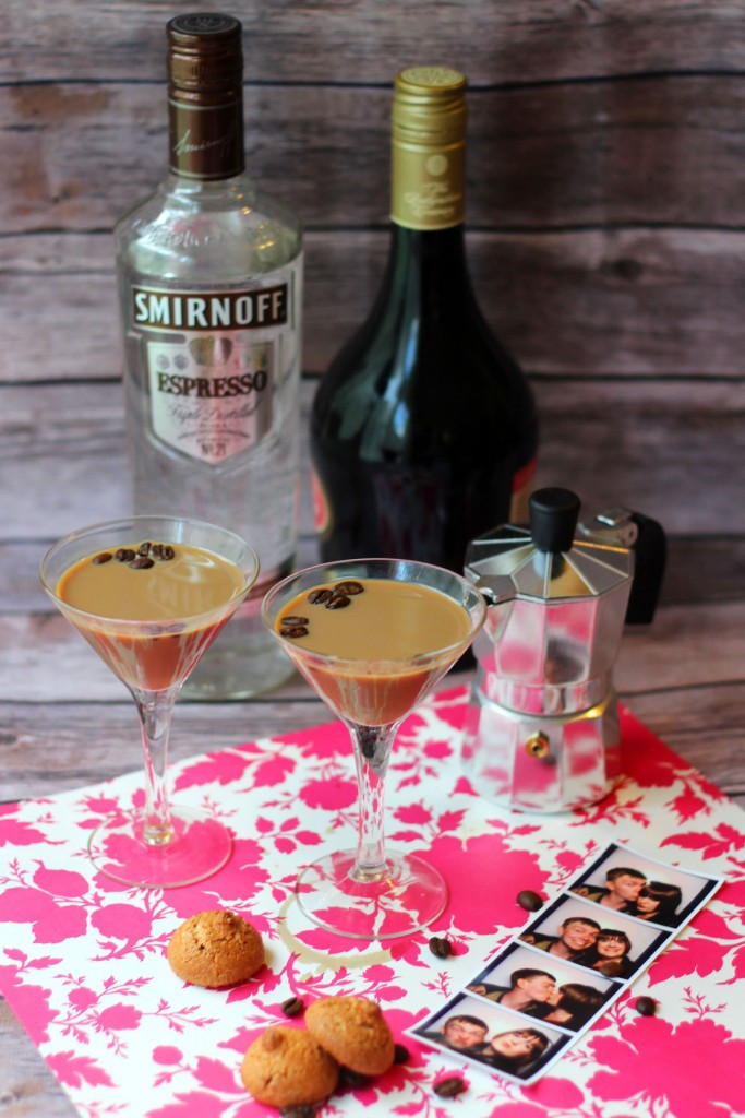 Smirnoff Espresso Martinis for date night from Supper in the Suburbs and TheBar.com