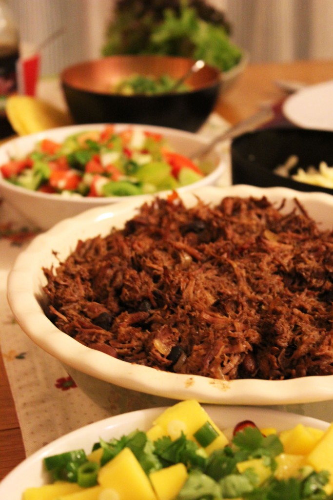 Slow cooker Beef Barbacoa perfect for tacos