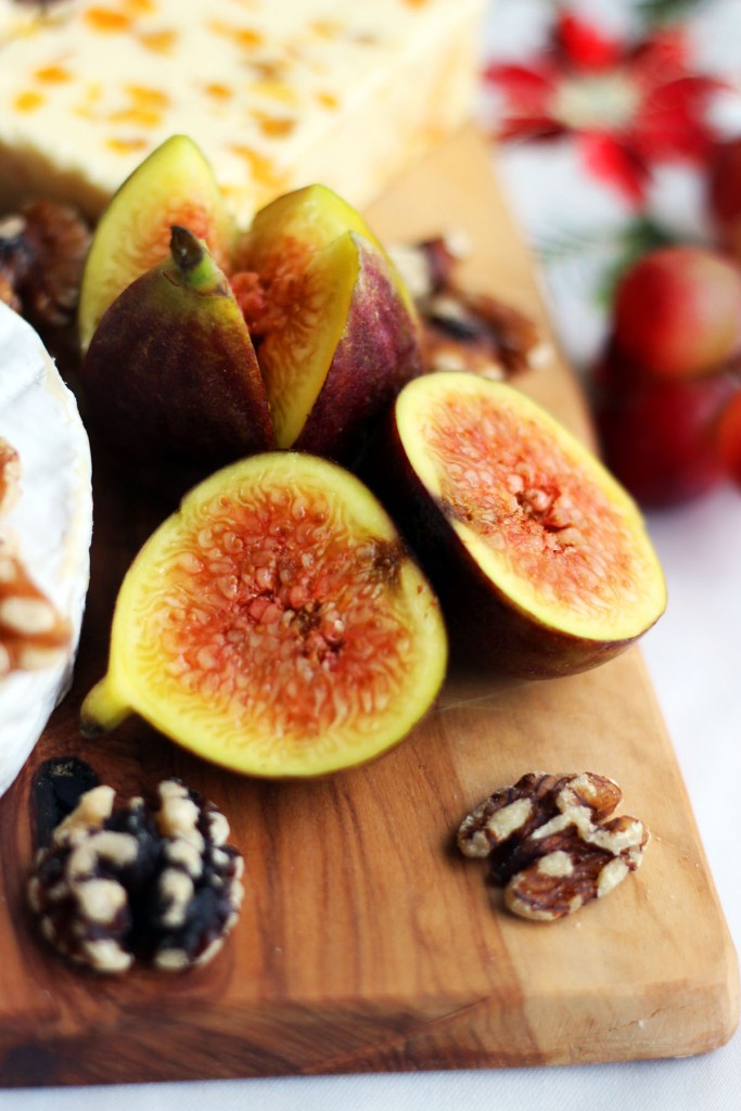 As well as making sure you have a soft, semi-soft, semi-hard and hard cheese don't forget the fruit and nuts