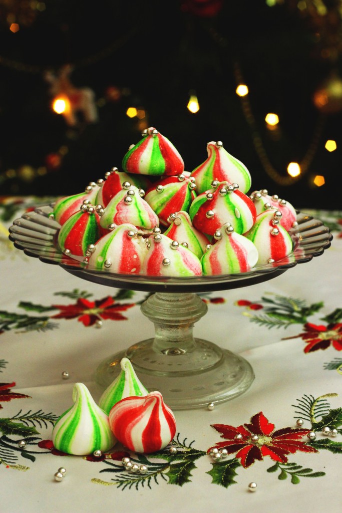 Christmas Elf Meringue Kisses from Supper in the Suburbs are a fantastic sweet treat to offer friends and family this Christmas