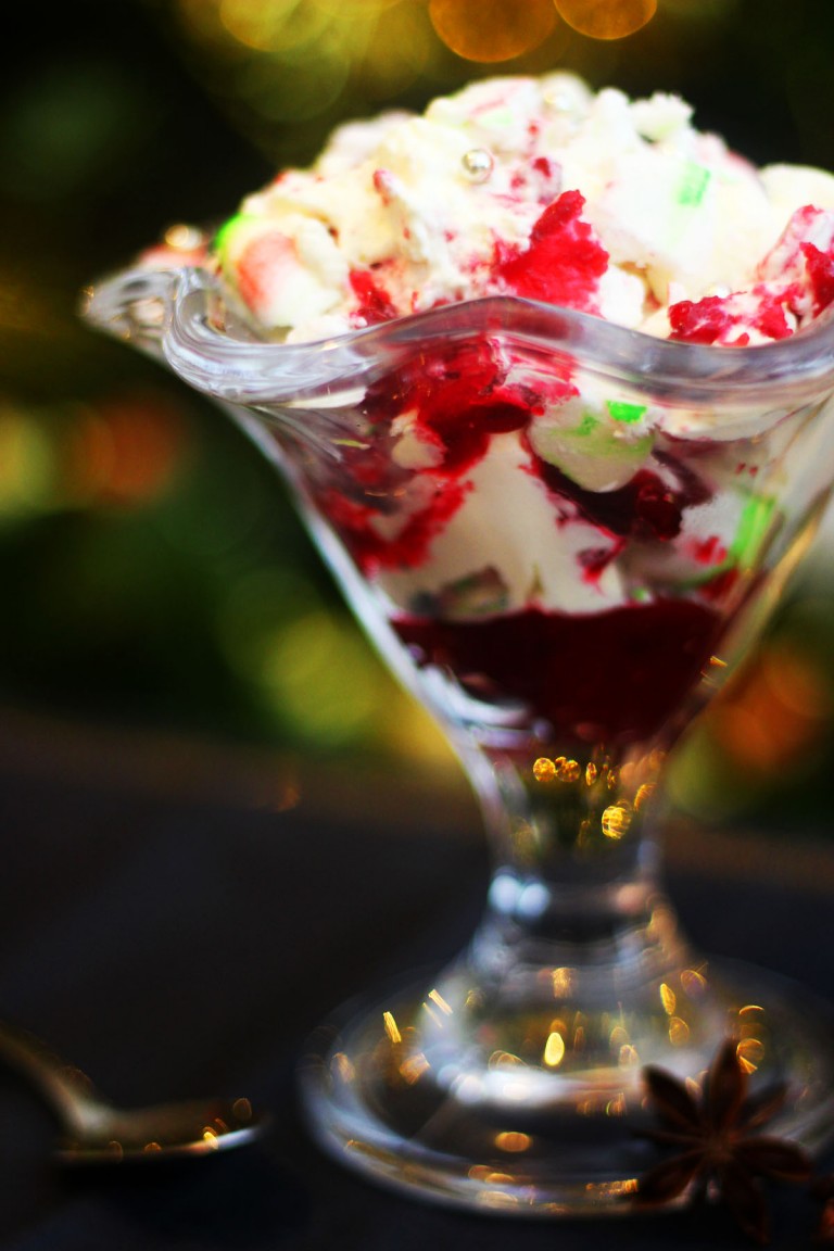 Christmas Eton Mess with Cranberries and Star Anise - Supper in the Suburbs