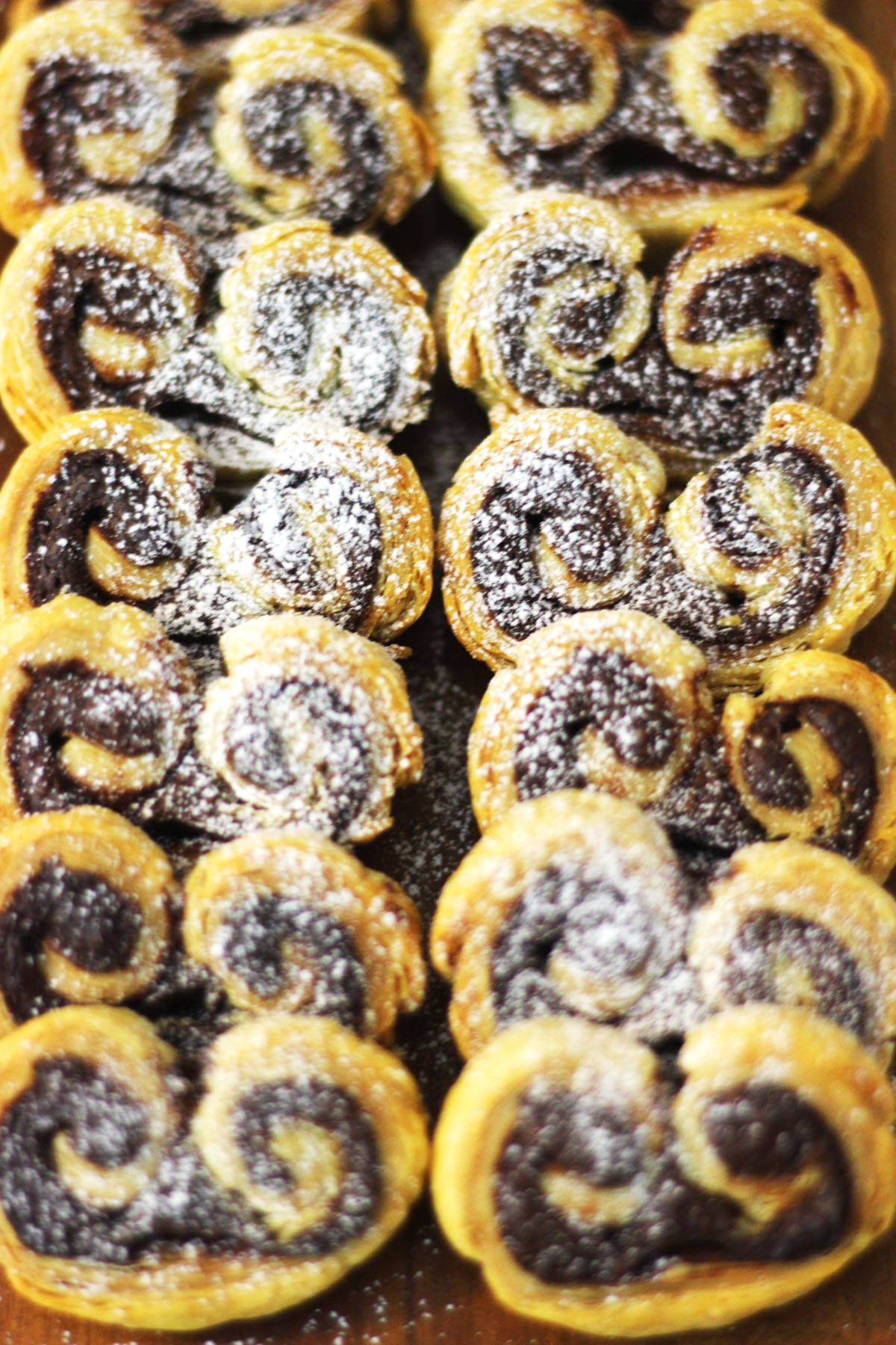 Find out the secret to making coffee shop style Nutella Palmiers in the comfort of your own home pour yourself a coffee and read the recipe at Supper in the Suburbs