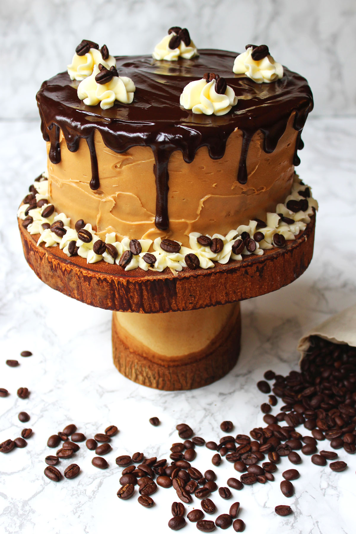 Chocolate Mocha Cake - Just Baked Cake