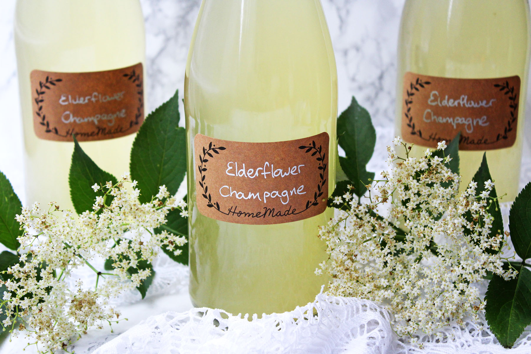 Elderflower Champagne
