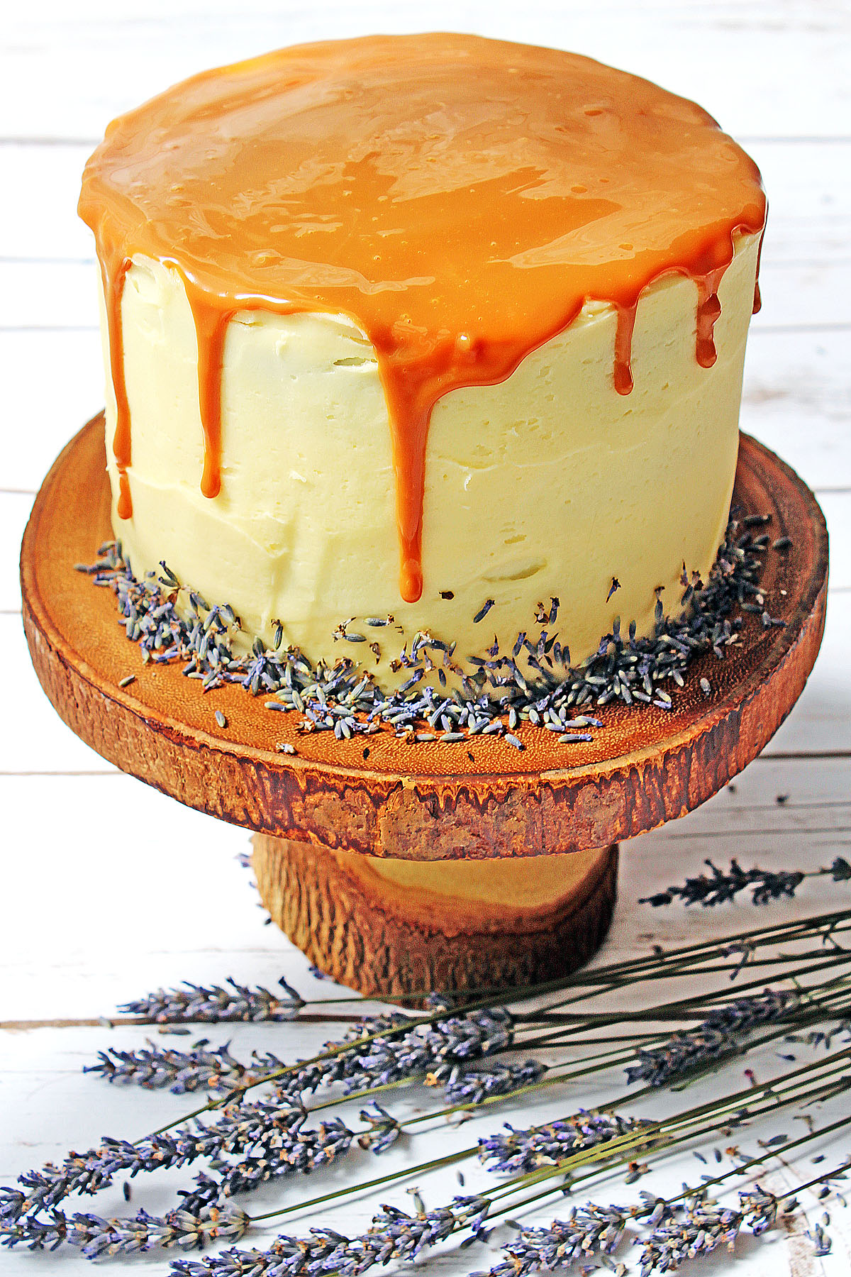Lavender and Honey Layer Cake is a stunning cake perfect for any summer celebration! Bake it for your next garden party this summer holidays. Get the recipe at Supper in the Suburbs
