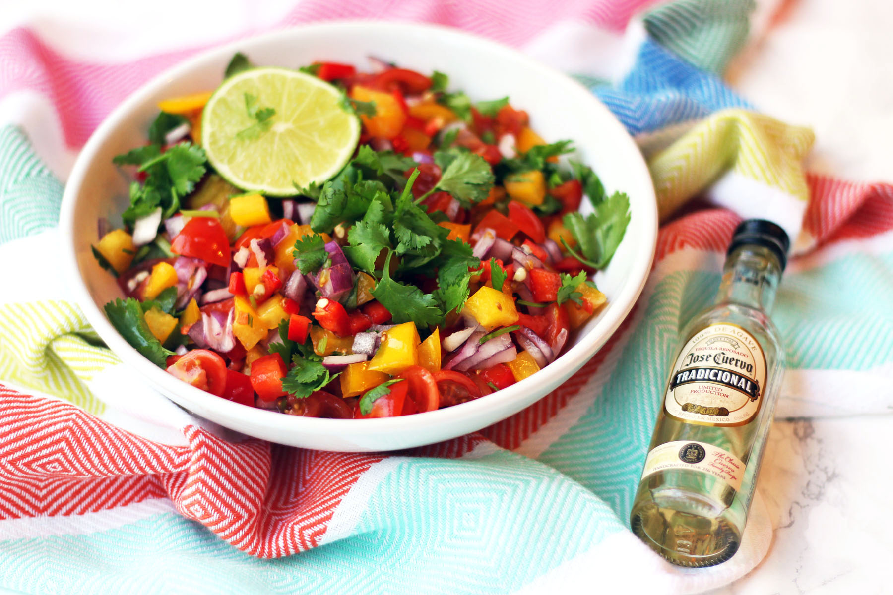 Tequila Salsa (not for kids!)