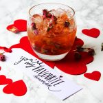 My sweet and delicate Rose Caipirinha is the perfect valentines day cocktail. This recipe is just right to serve two. Peace and love!
