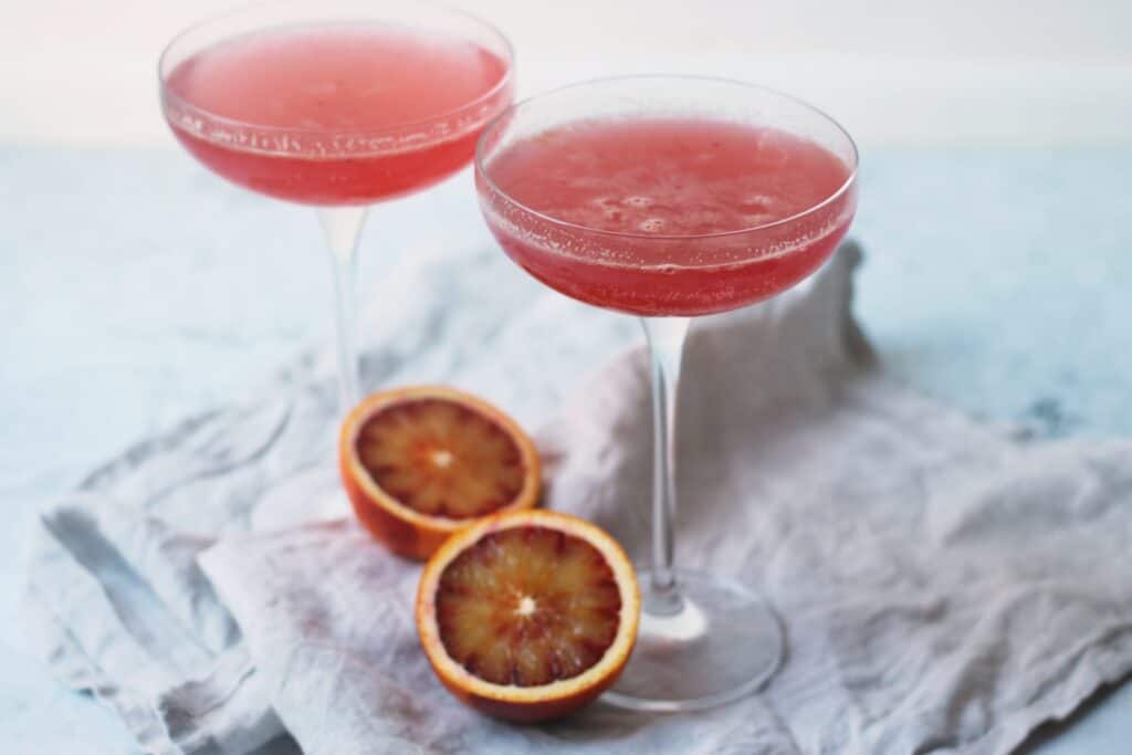 Blood Orange Gin Fizz