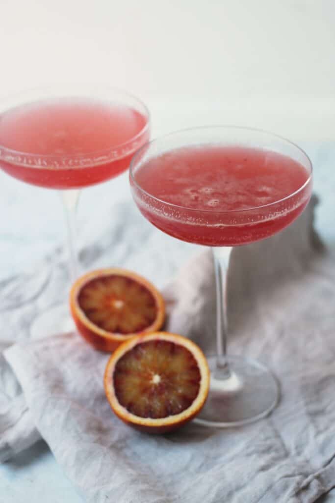 Blood Orange Gin Fizz