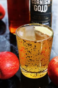 This twist on a classic is made with rum, cider, ginger beer and lime. It's the perfect autumnal drink for when the storm clouds roll in. Get the recipe on Supper in the Suburbs!