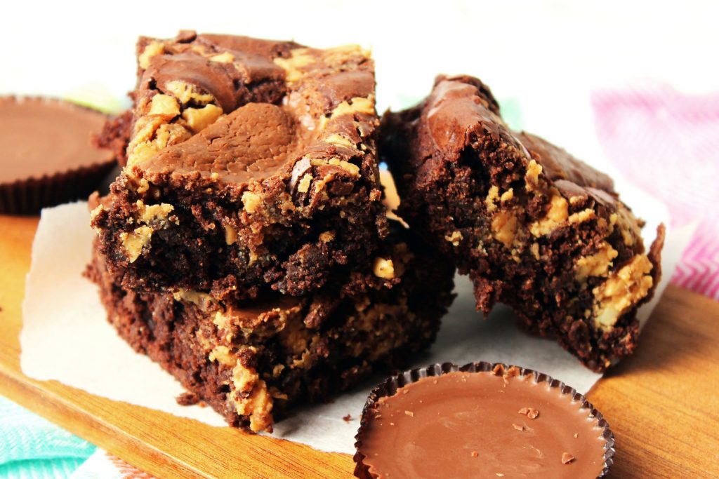 These peanut butter brownies really are the best brownie recipe ever. Sweet, salty and a little bitter they are perfect with a cup of tea or coffee! Get the recipe at Supper in the Suburbs!