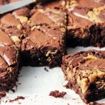 These peanut butter brownies really are the best brownie recipe ever. Sweet, salty and a little bitter they are perfect with a cup of tea or coffee! Get the recipe at Supper in the Suburbs!