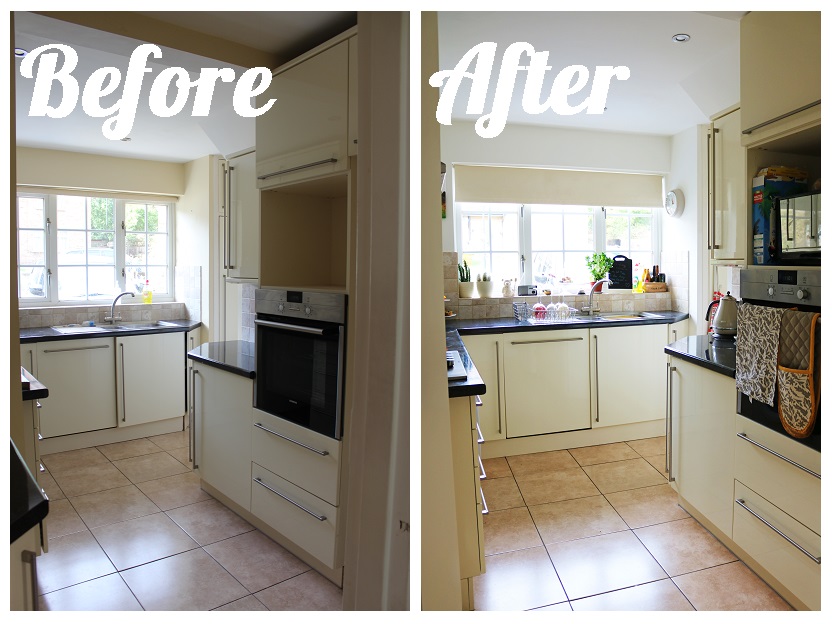 Before and after Kitchen