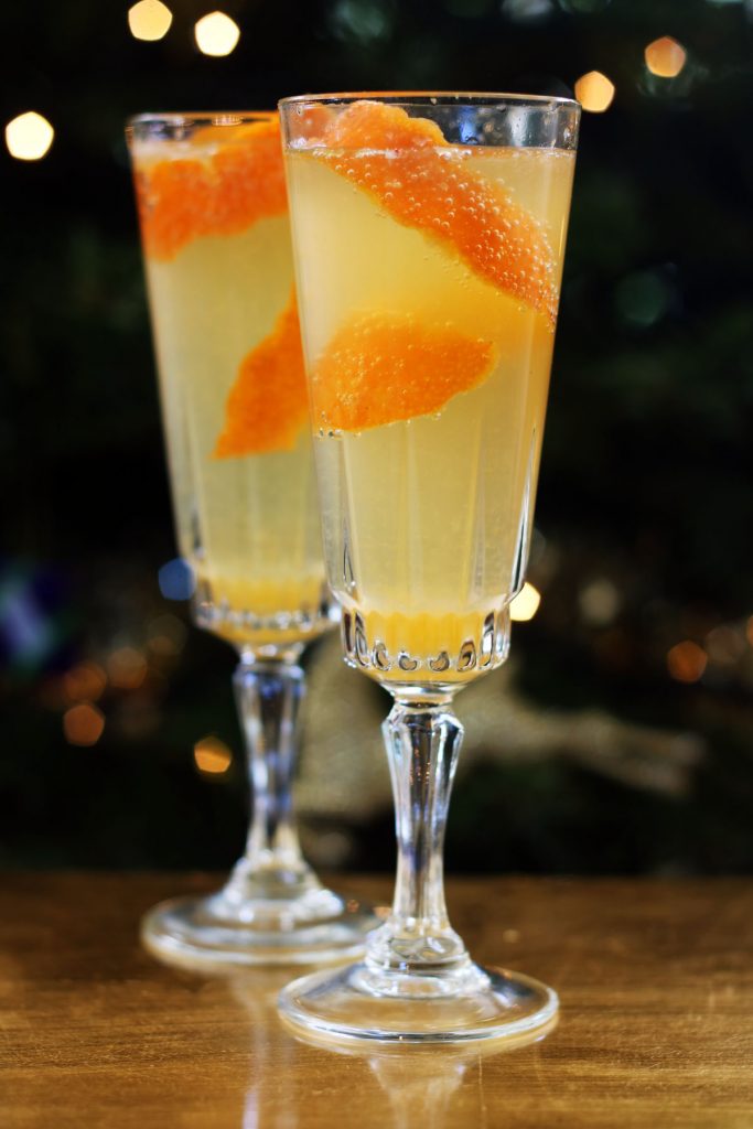 Celebrate the New Year with this delicious Clementine Mimosa, made with fresh clementine juice and prosecco.