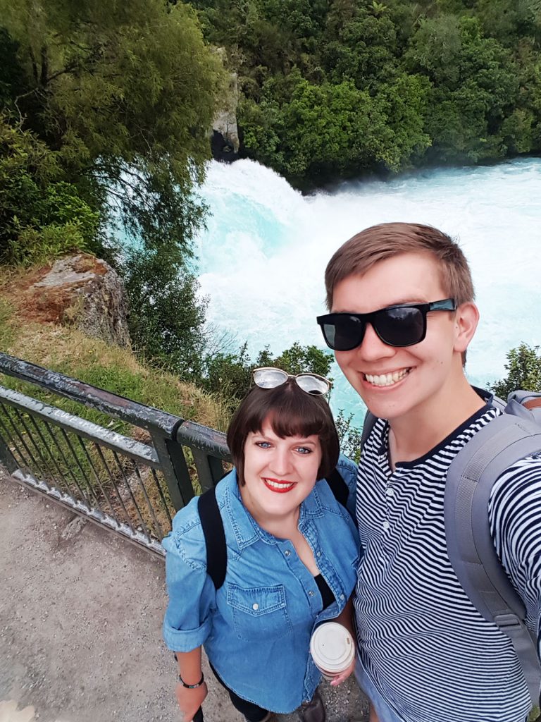 Hukka falls is the perfect sport for a proposal! Make sure you visit during your road trip around New Zealand's north island.