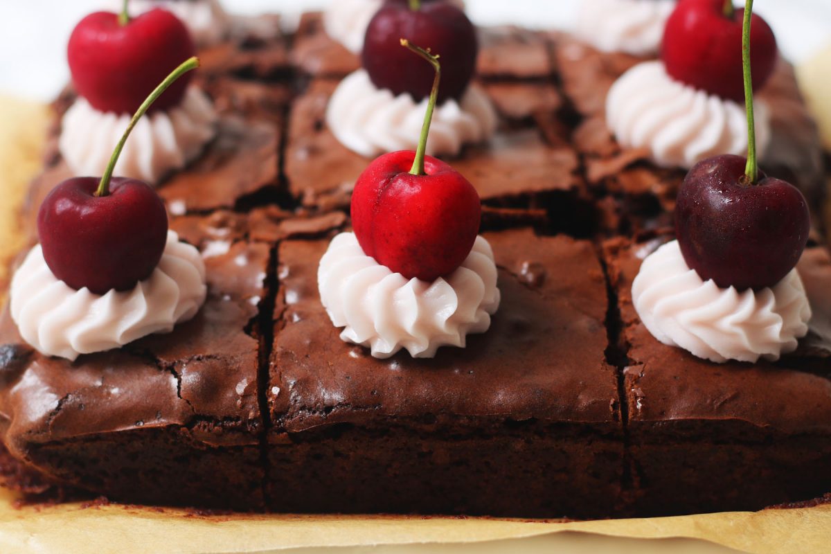 Cherry and Pecan Brownies