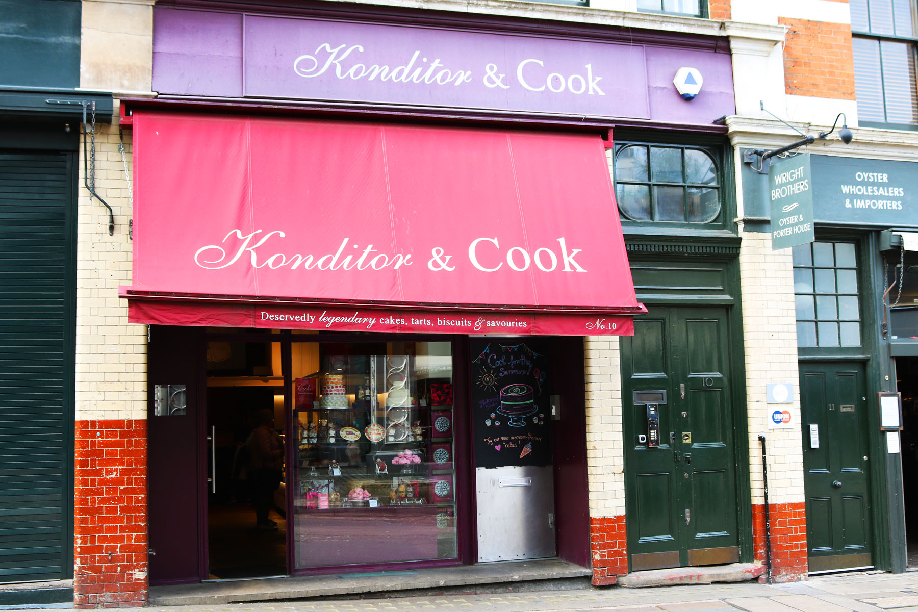 Konditor and Cook Borough Market Shop Front