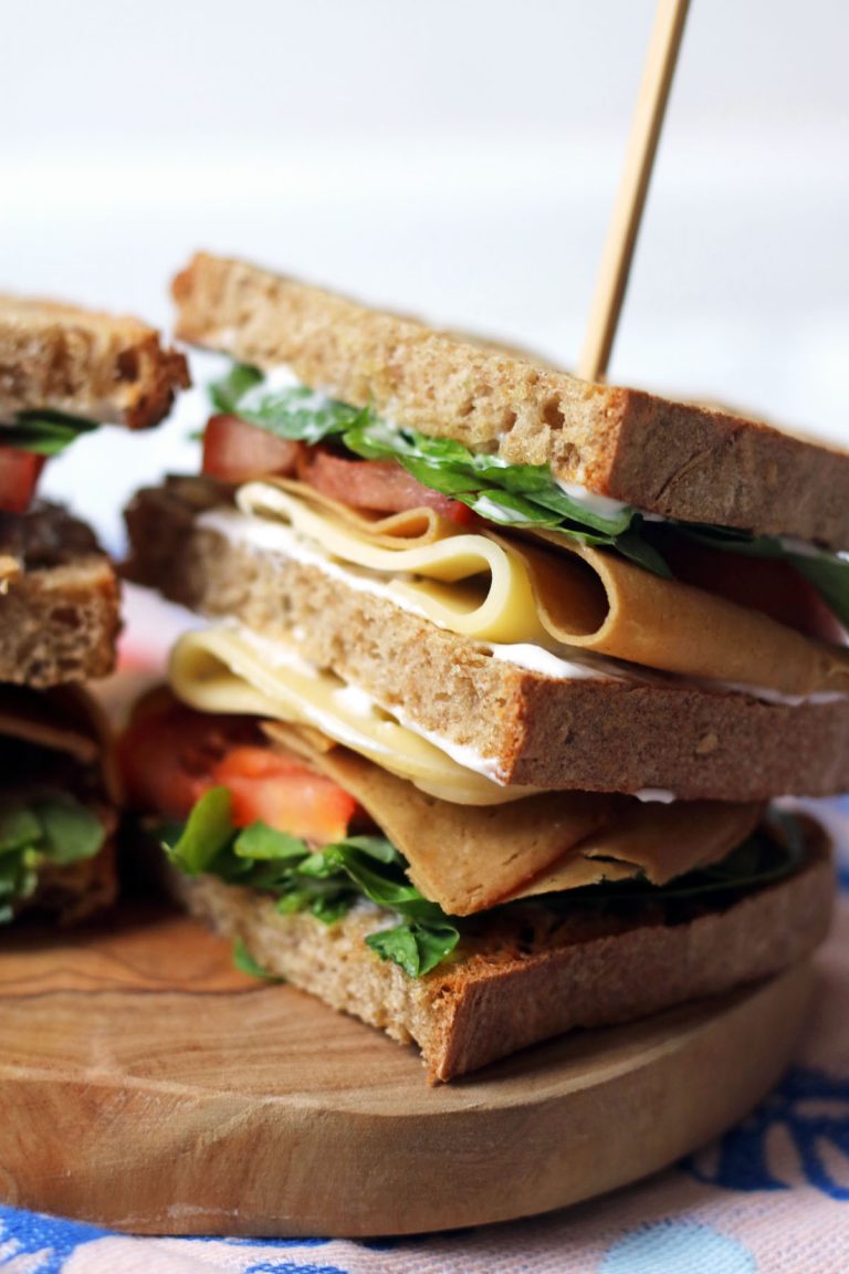 The Ultimate Vegan Club Sandwich - Supper in the Suburbs