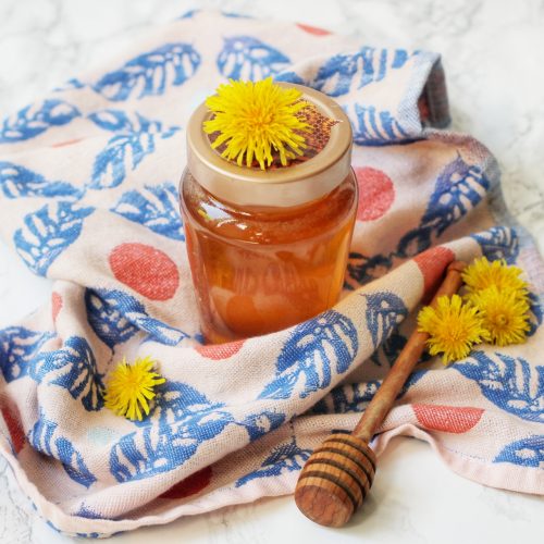 Vegan Dandelion Honey