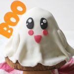 Kawaii Ghost Cake, perfect for Halloween