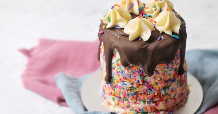 Mini Birthday Cake (vegan)