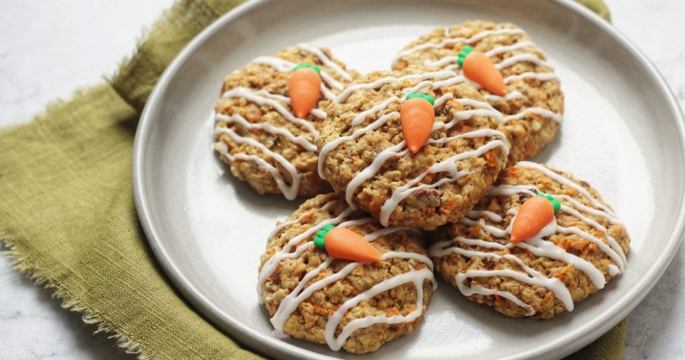 Vegan Carrot Cake Cookies