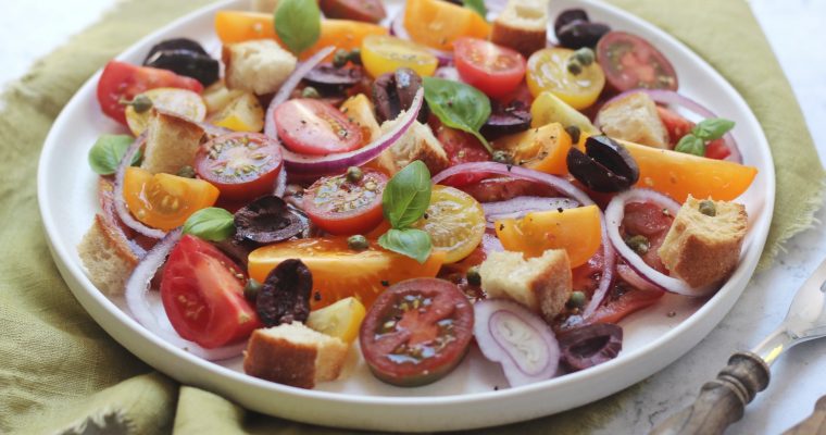 Vegan Panzanella Salad
