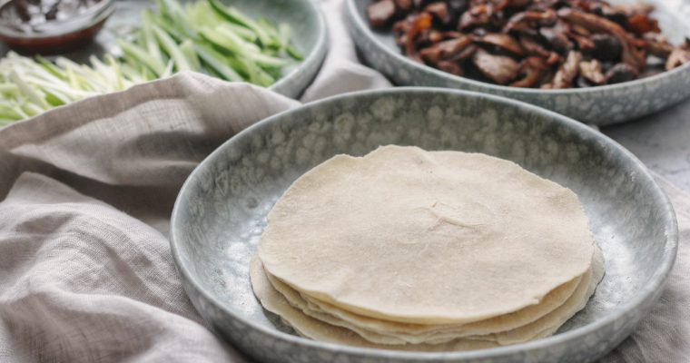 Chinese Steamed Pancakes (for crispy Peking duck)