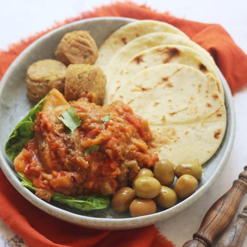 Vegan Roasted Aubergine and Tomato Dip-01