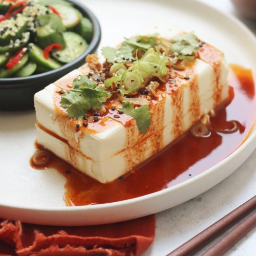 Cold Spicy Silken Tofu