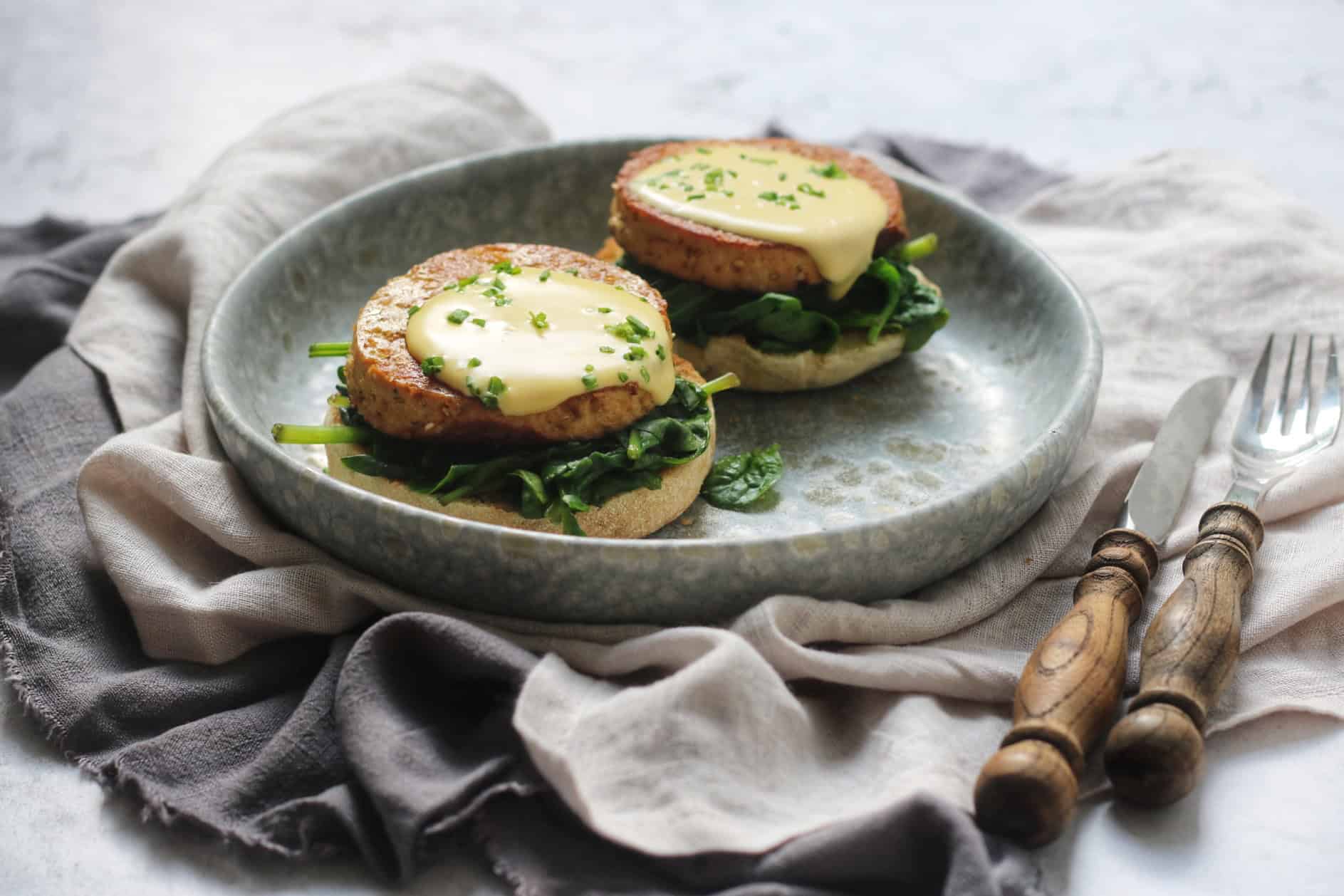 Vegan “Eggs” Florentine