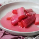 Poached Rhubarb