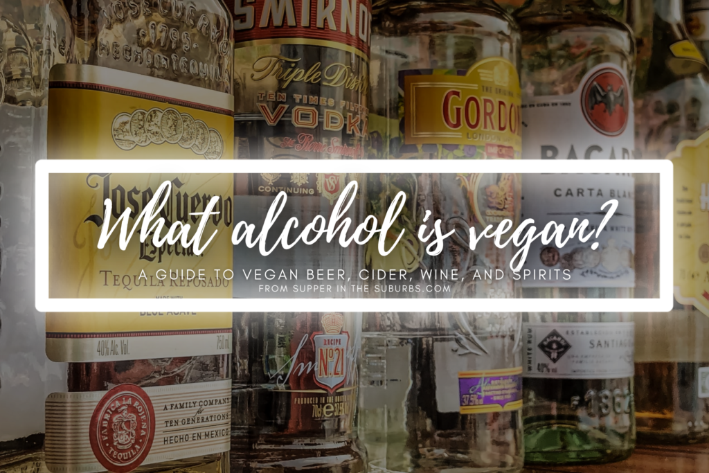 What alcohol is vegan