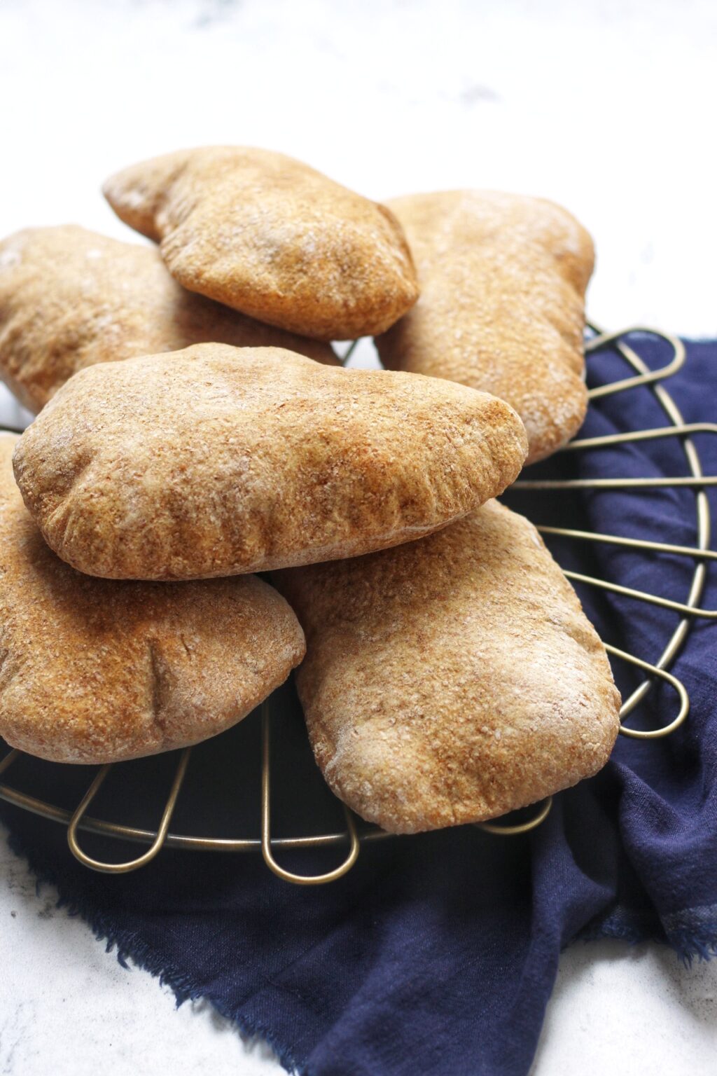 Wholemeal Pitta Bread - Supper In The Suburbs